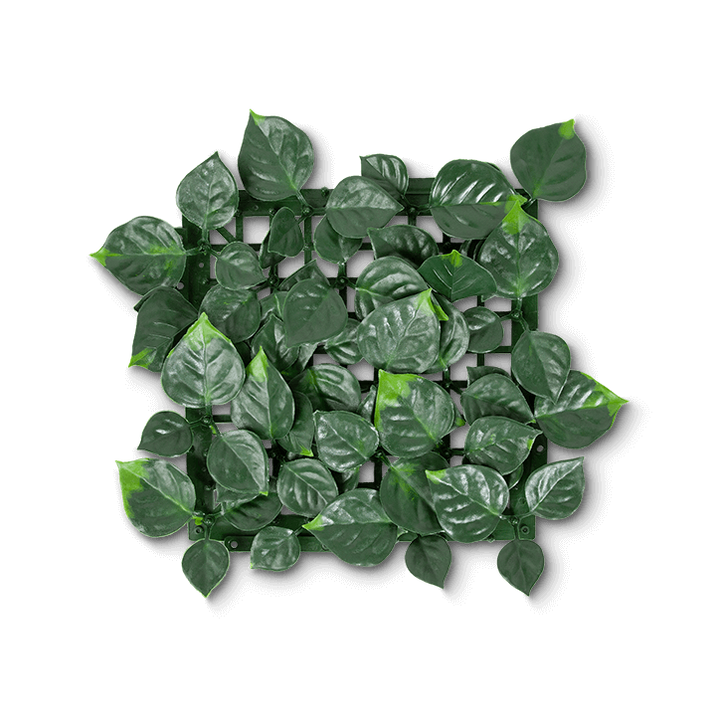 Two-toned Heart Leaf Artificial Hedge