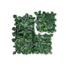 Load image into Gallery viewer, Two-toned Heart Leaf Artificial Hedge panels