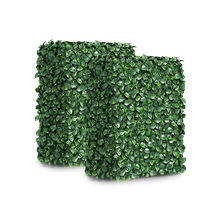 Load image into Gallery viewer, Two-toned Heart Leaf Artificial Hedge topiary