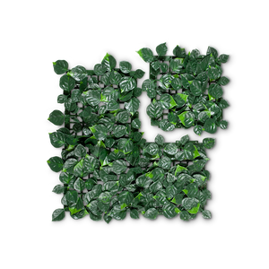 Two-toned Heart Leaf Artificial Hedge panels